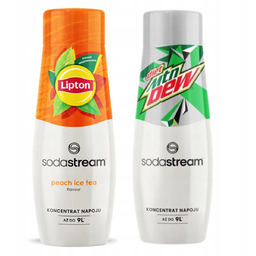 2x Syrop Sodastream Lipton Ice Tea Peach Brzoskwinia