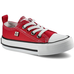 Big Star Czerwone Trampki Dziecięce Wsuwane Buty