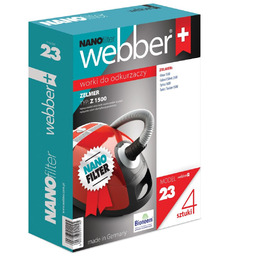 Worki do odkurzacza WEBBER (23 nano filter) Zelmer