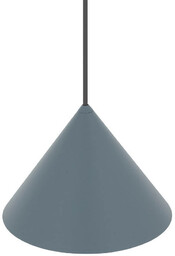 Nowodvorski Metalowa lampa stożkowa ZENITH 11491 zwis niebieski