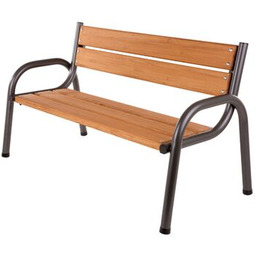 Ławka parkowa lux z oparciem 170 cm