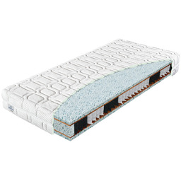 Materasso Materac Sprężynowy Pocket Coconut Materasso, Rozmiar: 160x200