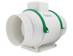 Wentylator kanałowy, osiowy, plastikowy z podstawą 250mm, 1800m