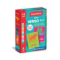Clementoni Sapientino Montessori  gra edukacyjna, 30 fiszek