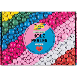 folia 22992 - Drewniane koraliki JUMBO BASIC, 1