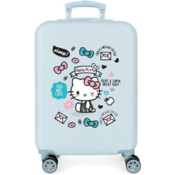 Hello Kitty You are Cute walizka kabinowa niebieska