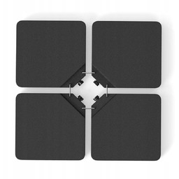 Podstawa do parasola ogrodowego komplet 4 obciążeń 100CM