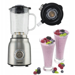 Blender kielichowy Raven EBK007X 1200W 1,75L Kruszenie lodu