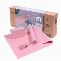 Zestaw do jogi myga Yoga Starter Kit: mata,