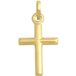 Złoty krzyżyk 585 PREZENT GRAWER PUDEŁKO