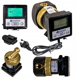 Pompa Cyrkulacyjna Eco-cwu 15 LCD Elektroniczna Energooszczędna Programat