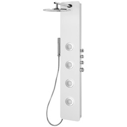 SPIRIT ROUND panel prysznicowy z baterią termostatyczną 250x1550mm,