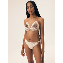 Biustonosz trójkąt Bien Esotiq kremowy M