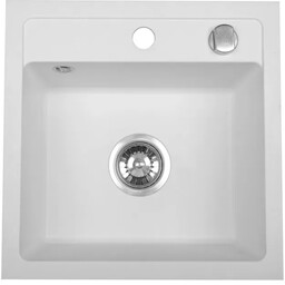 Zlewozmywak Granitowy BELLA biały