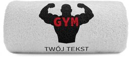 Mały Ręcznik Siłownia + Twój tekst 100x50