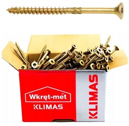 WKRĘT-MET Wkręty ciesielskie do drewna 4,0x70mm 200 szt.