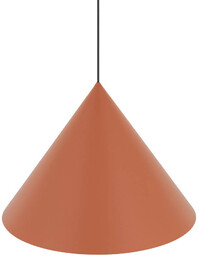 Nowodvorski Zwieszana lampa stożkowa ZENITH 11483 pomarańczowy