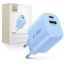 Ładowarka Sieciowa 2xUSB Tech-Protect NCA30 30W PD QC3.0