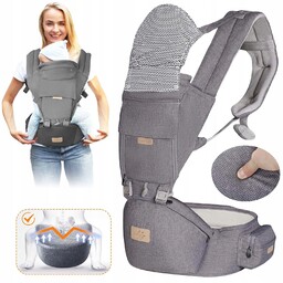 Nosidełko Turystyczne Biodrowe Nosidło 9W1 Aż Do 20