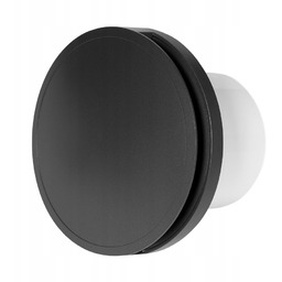 Wentylator łazienkowy okrągły 100 mm Antracytowy front