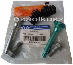 Prowadnice przedniego zacisku hamulcowego Dodge Dart