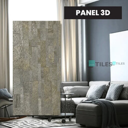 Fornir Samoprzylepny Panel 3D Gold Green 15x60x0,2 cm