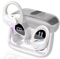 SŁUCHAWKI BEZPRZEWODOWE BLUETOOTH 5.3 DOKANAŁOWE SPORTOWE BASS HD