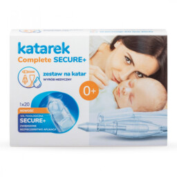 Katarek Aspirator kataru Complete Secure+ z solą fizjologiczną