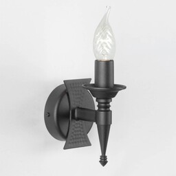 Elstead Lampa ścienna SAXON 1-punktowa czarna