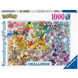 Puzzle 1000 el. Pokemony Challenge Ravensburger Pokemon