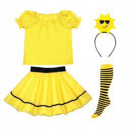 Kostium Słoneczko Pani Lato Spódniczka 116-128