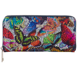 Skórzany Portfel Damski BajuBaj Kolorowa Elegancja i Praktyczny