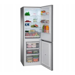 Lodówka Amica FK2695.4FTX(E) Pełny No Frost 170cm Srebrny