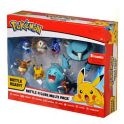 Zestaw 8 figurek Pokemon Battle Ready, zestaw kolekcjonerski