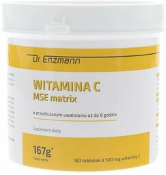 Mitopharma Witamina C MSE matrix 500 mg, 180