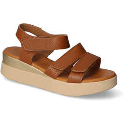 Sandały Oh my Sandals 5674 Brązowe lico