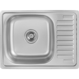 Zlewozmywak Junak wpuszczany 1-komorowy z ociekaczem 48 x