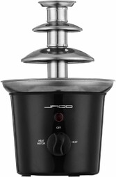 CZARNA FONTANNA DO CZEKOLADY 60W FOUNDE 3 POZIOMY