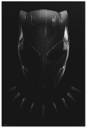 Plakat Marvel: Black Panther: Wakanda Forever - Czarna