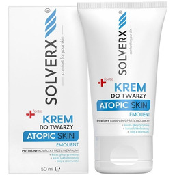 SOLVERX Atopic Skin Krem do twarzy do skóry