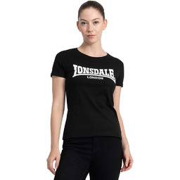 Lonsdale Damski T-shirt Cartmel czarny