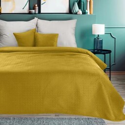 Narzuta LUIZ5 170 x 210 cm musztardowy