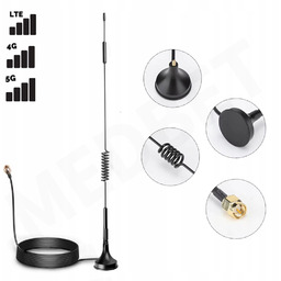 14 dBi Mocna Metalowa Dookólna Antena Gsm Lte