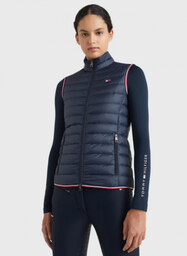 Tommy Hilfiger Equestrian Kamizelka damska RE-DOWN - desert