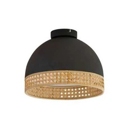 Lindby - Lonnaris Lampa Sufitowa Black/Nature