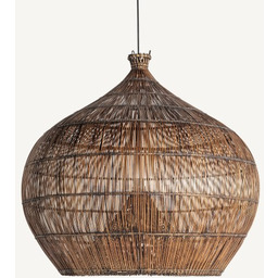 Duża lampa bambusowa 80 cm