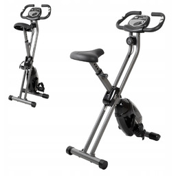 Składany Rower treningowy inSPORTline Xbike Czarny