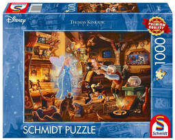 Puzzle 1000 Thomas Kinkade Pinokio Disney - Schmidt