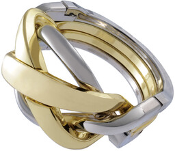 Hanayama, łamigłówka Huzzle Cast Ring, poziom 4/6