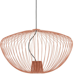 Nowodvorski Metalowa lampa wisząca PUMPKIN 11495 druciana pomarańczowy